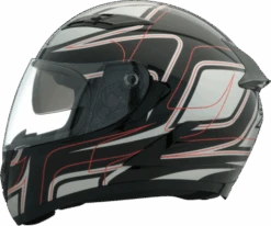 Z1R Strike OPS SV Full Face Helmet Black Red