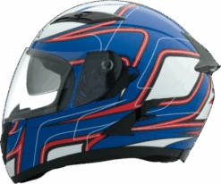 Z1R Strike OPS SV Full Face Helmet Blue Red White