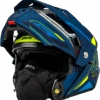 Gmax MD-74S Spectre Snow Helmet Matte Blue Green Electric Shield -HJC Store 01da 64fb6f2f9b3f0