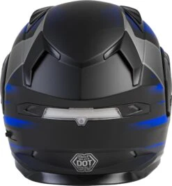 Gmax MD-01S Modular Snow Helmet Descendant Matte Black Blue -HJC Store 0611 5f3ea565b4414