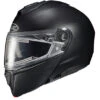 HJC I90 Modular Snow Helmet Matte Black Electric Shield -HJC Store 0613 631