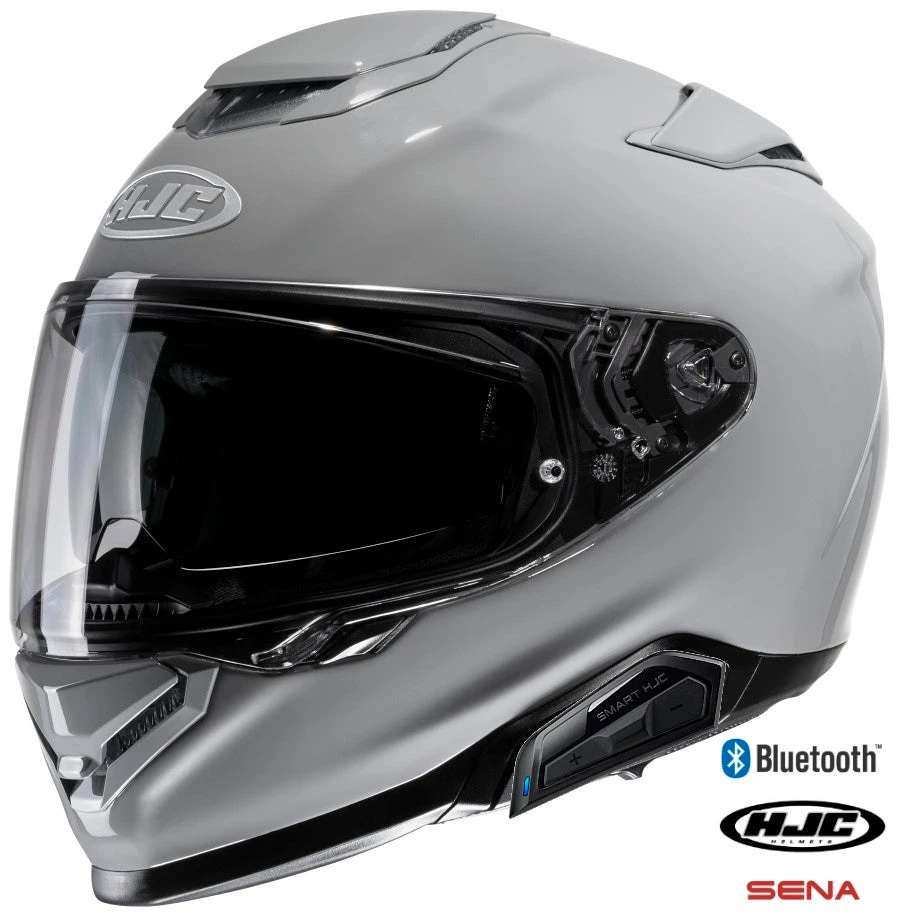 HJC RPHA 71 Full Face Bluetooth Helmet Nardo Grey 3 HJC RPHA 71 Full Face Bluetooth Helmet Nardo Grey