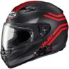 HJC I10 Full Face Bluetooth Helmet Strix Graphic MC1SF Red -HJC Store 0810 3631 03 T30