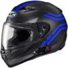 HJC I10 Full Face Bluetooth Helmet Strix Graphic MC2SF Blue -HJC Store 0810 3632 03 T30