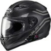 HJC I10 Full Face Bluetooth Helmet Strix Graphic MC5SF Grey