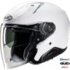HJC RPHA 31 Open Face Bluetooth Helmet Gloss White 11b Installed -HJC Store 0826 0109 03 11b