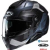 HJC I91 Modular Bluetooth Helmet Carst MC-5SF 11b Installed