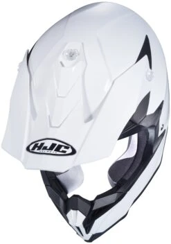 HJC I50 Off Road Helmet Gloss White -HJC Store 0866 0109 03top