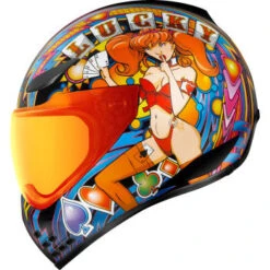 Icon Domain Full Face Helmet Lucky Lid 4 Red -HJC Store 0C4F44DC DE45 4DCB A84C BB946308E486