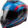 Gmax FF-18 Full Face Helmet Drift Graphic Black/Blue/Red -HJC Store 0c40 653048de27549