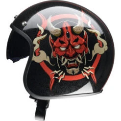 Z1R Open Face Helmet SV Saturn Helmet Devilish Gloss Black/Red -HJC Store 1015a317 6c90 4d8b bdea 0abd0ecba53e