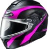 HJC C91 Modular Snow Helmet Taly Graphic MC8SF Flat Pink -HJC Store 1147 1038 03