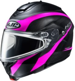 HJC C91 Modular Snow Helmet Taly Graphic MC8SF Flat Pink