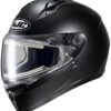 HJC C10 Snow Helmet Matte Black Electric Shield -HJC Store 1225 0135 03