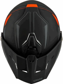 Gmax MD-74S Spectre Snow Helmet Matte Black Red Electric Shield -HJC Store 18e7 64fb678fa6235