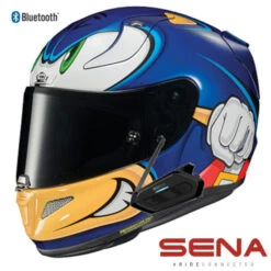 HJC RPHA 11 Pro Full Face Sena Bluetooth Helmet Sonic Sega Blue