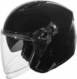Gmax OF-87 Open Face Helmet Gloss Black