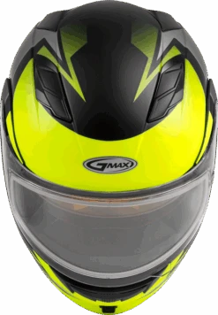 Gmax MD-01S Modular Snow Helmet Descendant Matte Black Hi Vis Dual Lens -HJC Store 20e0 5ff8f34956003 1