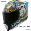 Icon Ultraflite Full Face Bluetooh Helmet Doodle 3 MIPS Blue -HJC Store 212ED203 D79F 4351 A165 03EB6C066589 helmelink
