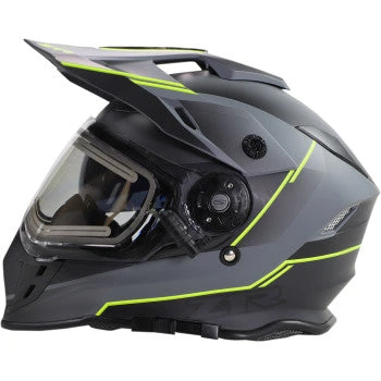Z1R Range Snow Helmet Bladestorm Gray/Black/Hi-Viz Yellow Electric Shield 3 Z1R Range Snow Helmet Bladestorm Gray/Black/Hi-Viz Yellow Electric Shield