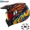 Icon Elsinore Bluetooth Helmet Rad Dawn Orange In-Helmet Communicator Installed -HJC Store 255CC1BA FE81 4163 957A 9951E736A673 helmlink