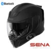 Icon Airflite Full Face Bluetooth Helmet Rubatone Sena 5R Lite