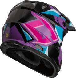 Gmax MX-96S Snowcross Helmet Purple Blue -HJC Store 2be1 652ef08dc01c9