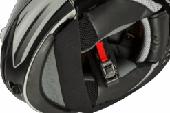 Gmax MD-01S Modular Snow Helmet Descendant Matte Gray Silver Dual Lens -HJC Store 3c75 5f85d8c0dd850