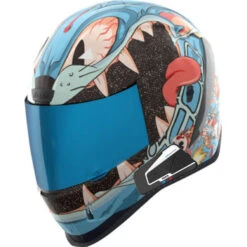 Icon Airform Full Face Bluetooth Helmet 9 Lives Blue -HJC Store 41ECAAAB BEAC 4F9A 9154 C0181E64AF78 T9SV2