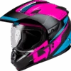 Gmax GM-11 Helmet Decima Graphic Black/Pink/Blue -HJC Store 4462 source 1724866310