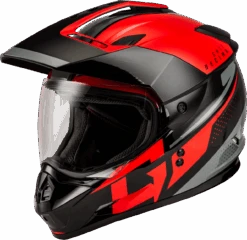 Gmax GM-11 Helmet Decima Graphic Black/Red/Grey