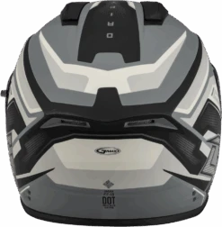 Gmax FF-18 Full Face Helmet Drift Graphic Grey/Silver/Black -HJC Store 446b 65304a211a4ff