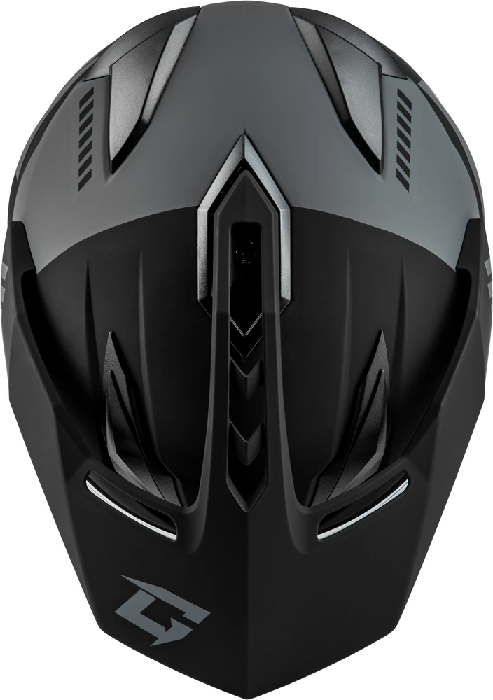 Gmax GM-11S Ronin Snow Helmet Matte Black Silver Electric Shield 4 Gmax GM-11S Ronin Snow Helmet Matte Black Silver Electric Shield - Image 2