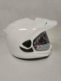 Arai XD5 Dual Sport Helmet Gloss White Size Large (Open Box)