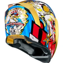 Icon Airflite Full Face Helmet Freedom Spitter Gold -HJC Store 4644053A D46A 4D23 AA2B AA3966E0BE84