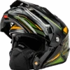 Gmax MD-74S Spectre Snow Helmet Black Green Electric Shield -HJC Store 4690 64fb6acce475c