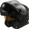 Gmax MD-01S Modular Snow Helmet Gloss Black Electric Shield -HJC Store 4879 5bae40d27c78b
