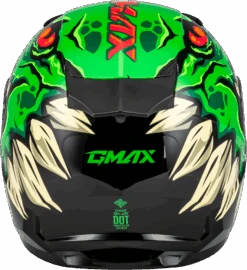 Gmax GM-49Y Youth Full Face Helmet Drax Graphic Green Dual Lens -HJC Store 48ff 64dbedff16d21 1