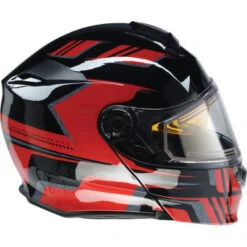 Z1R Solaris Modular Snow Helmet First Tracks Black/Red Electric Shield -HJC Store 540E0324 D9F5 4EDA B877 8D6A5416DFB0