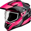 Gmax GM-11S Ronin Snow Helmet Pink Dual Lens -HJC Store 59eb 64d2b66d8e4d0