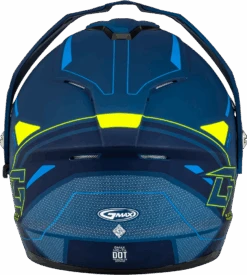 Gmax MD-74S Spectre Snow Helmet Matte Blue Green Electric Shield -HJC Store 5d73 64fb67b49aacb