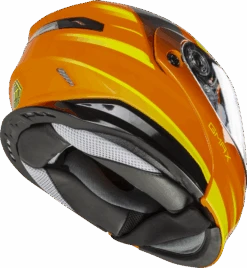 Gmax MD-01S Snow Helmet Descendant Neon Orange Hi Viz Electric Shield And Dual Lens -HJC Store 5ee6 5fa304ae4d86b