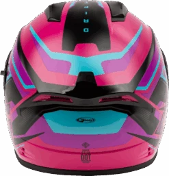 Gmax FF-18 Full Face Bluetooth Helmet Drift Graphic Pink/Blue/Black -HJC Store 6519 653049ece238f