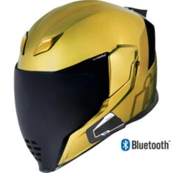 Icon Airflite™ Jewel MIPS® Full Face Bluetooth Helmet Gold