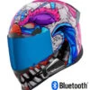 Icon Airfame Pro Full Face Bluetooth Helmet Krazy Klown 2