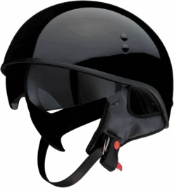 Z1R Vagrant Half Shell Helmet Gloss Black