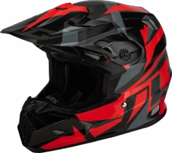 Gmax MX-96S Snowcross Helmet Red