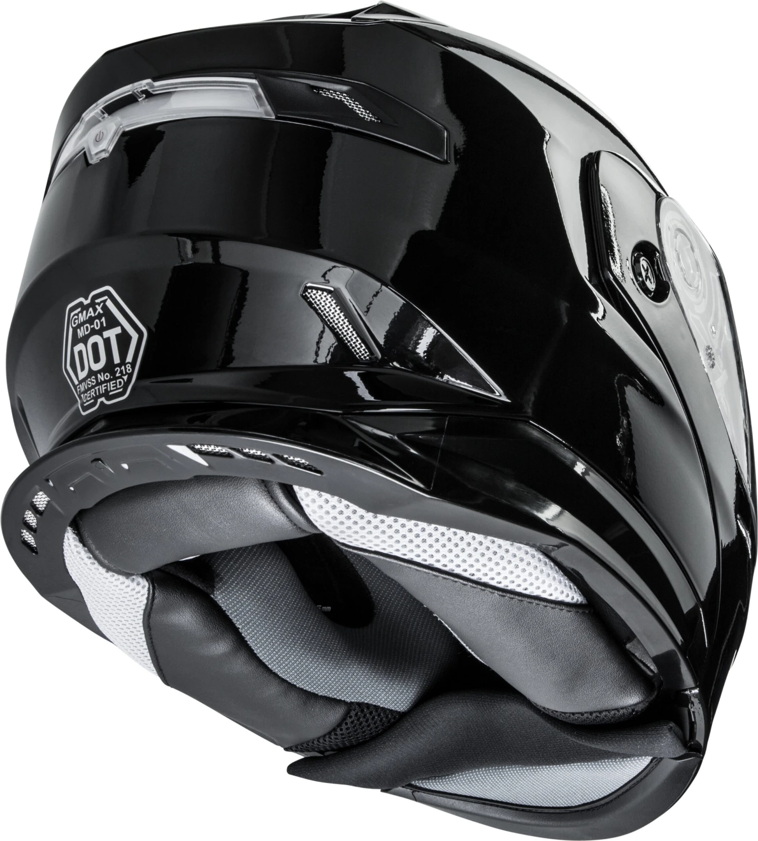 Gmax MD-01S Modular Bluetooth Snow Helmet Gloss Black Electric Shield 4 Gmax MD-01S Modular Bluetooth Snow Helmet Gloss Black Electric Shield - Image 2