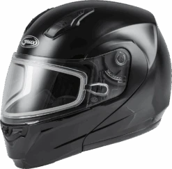 Gmax MD-04 Modular Snow Helmet Gloss Black Dual Lens -HJC Store 72ae 5f88bca1a8623