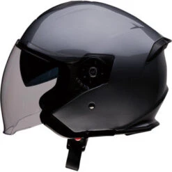 Z1R Open Face Bluetooth Helmet Road Maxx Dark Silver